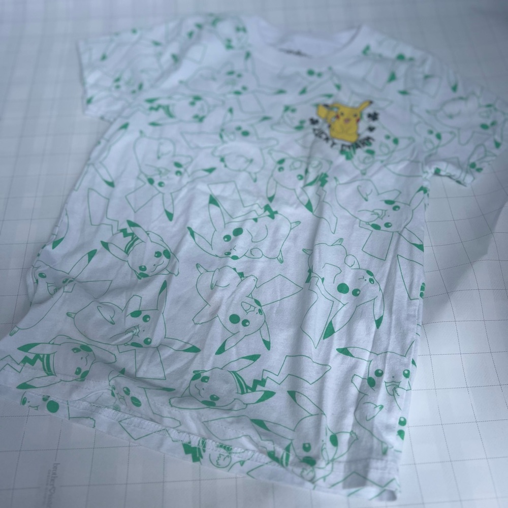 Pokémon t-shirt/st.patricks day version